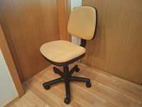 Krzesło obrotowe do biurka regulowana wysokość siedziska oparcia kółka