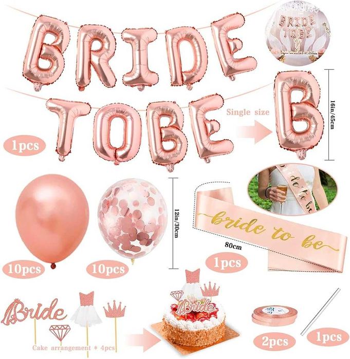 Despedida de solteira kit decoração completo 32 peças NOVO ENVIOGRÁTIS