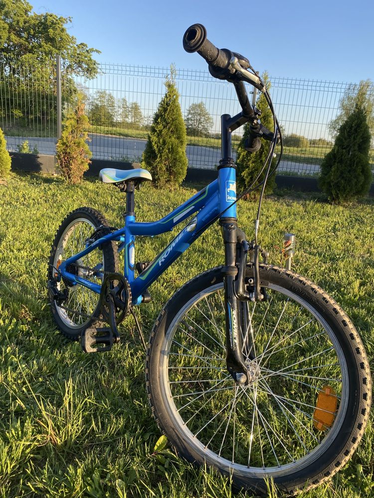 Rower rambler jr 20 niebiesko biały