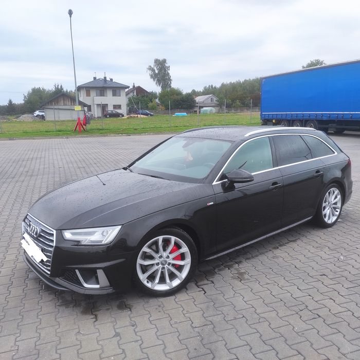 Audi A4 b9, 2019, 2.0Tdi, 190Ps, 2xSline, 159tys km piękna priv