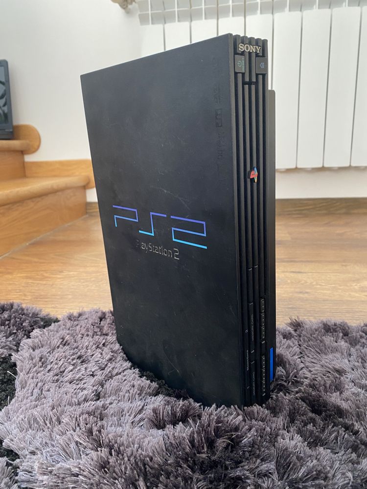 PlayStation 2 z bezprzewodowym padem