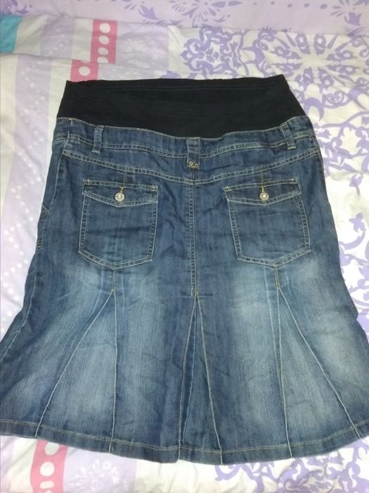 Спідниця для вагітних джинсова