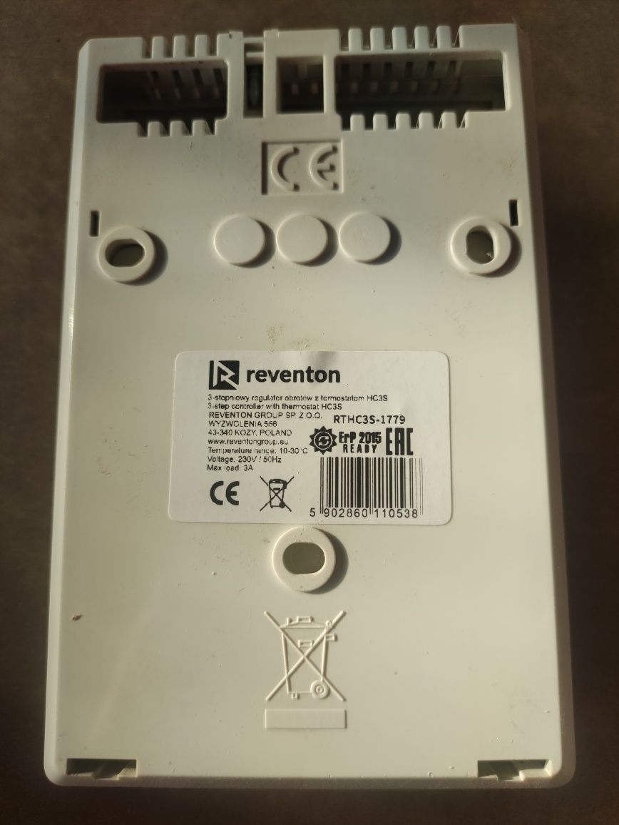 Sterownik nagrzewnica wodna Reventon HC20-3S 21 Kw