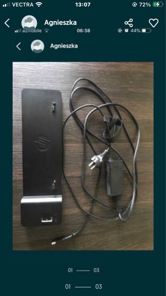 Stacja dokujaca HP ultra slim