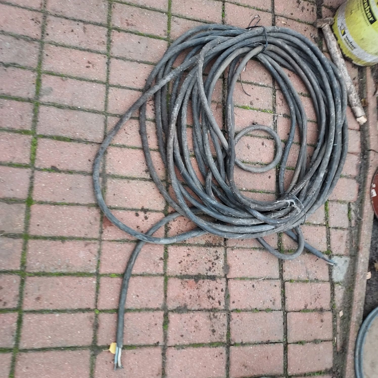 przewód elektryczny III fazowy 3x8mm miedziany
