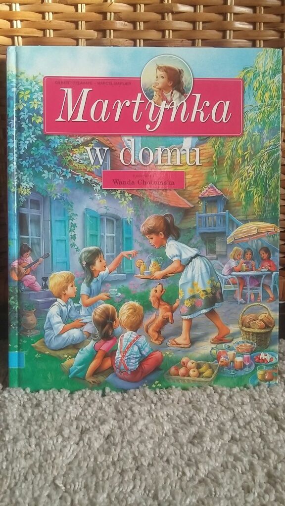 Książka "Martynka w domu" Wanda Chotomska, Gilbert Delahaye