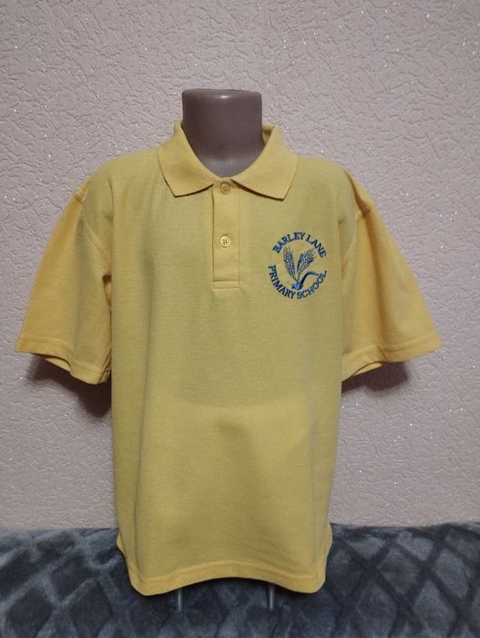 Футболка поло нова з бірками жовта для хлопчика 9-10років,ріст 134-140
