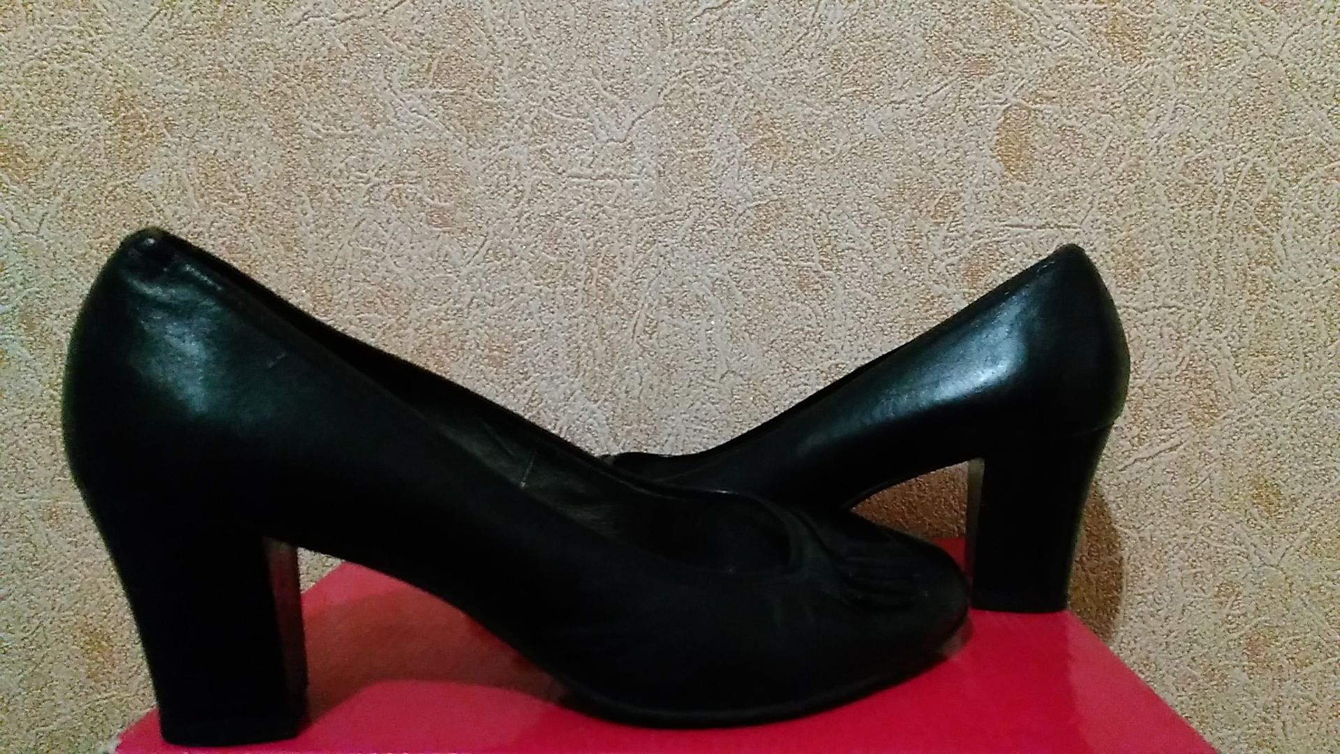 Туфли женские кожаные
