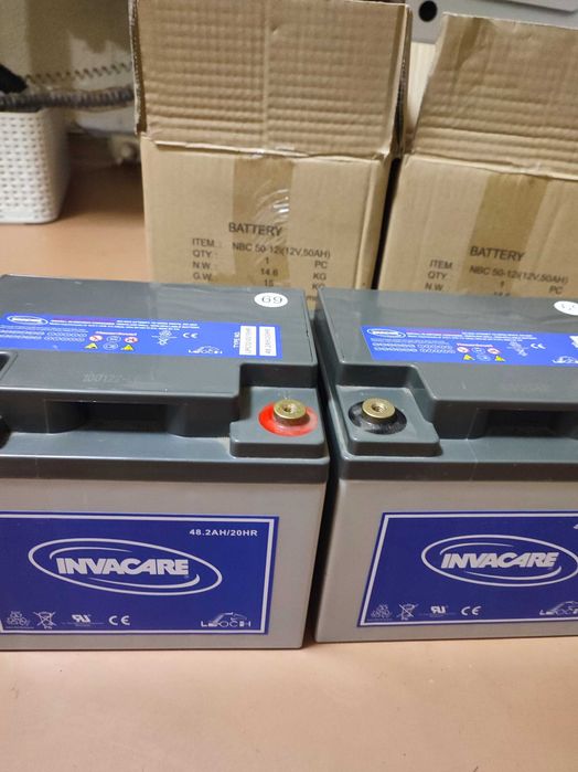 Продам аккумуляторы 48,2AH/20HR 2 штуки