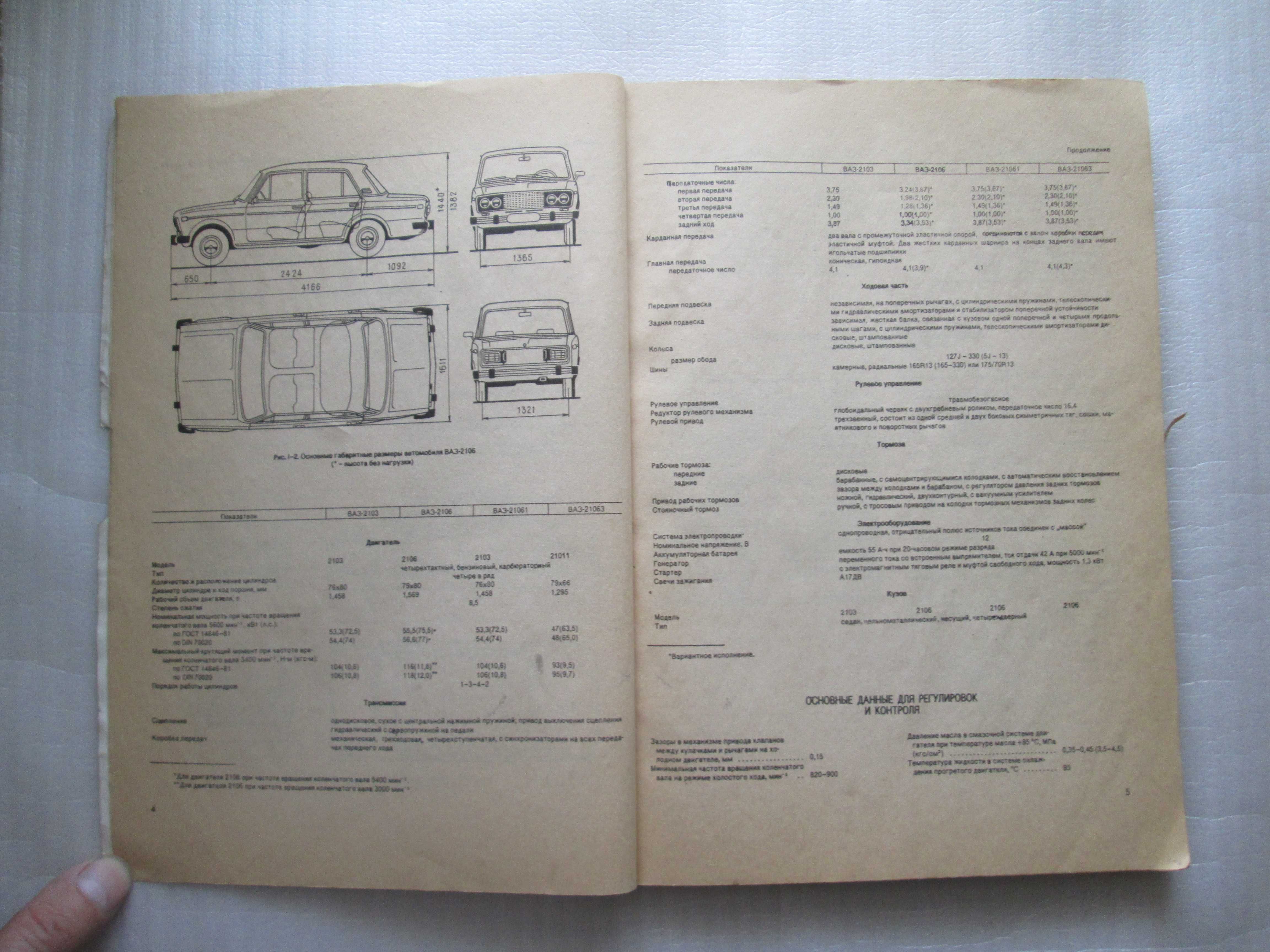 ВАЗ 2103 - 21063 Експлуатація, обслуговування, ремонт, 192 с, 1996 рік