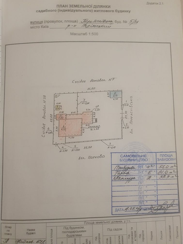 Продам 1/2 будинку Подільський район вулиця Переяслівська/Паркова