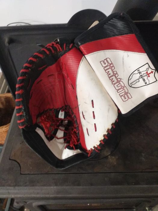 Hokejowy sprzęt bramkarski