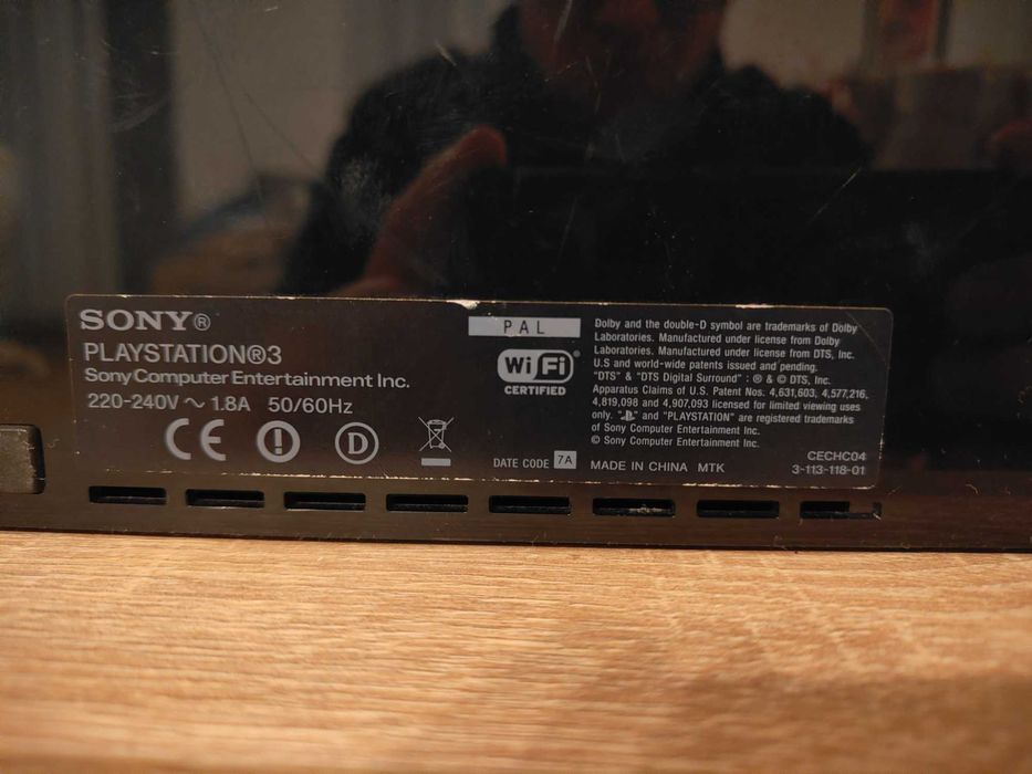Konsola playstation 3 CECHC04 kompatybilność wsteczna konsola PS3