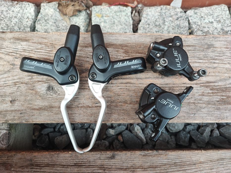 Magura Julie klamki i zaciski hamulcowe hydrauliczne rowerowe RETRO MT