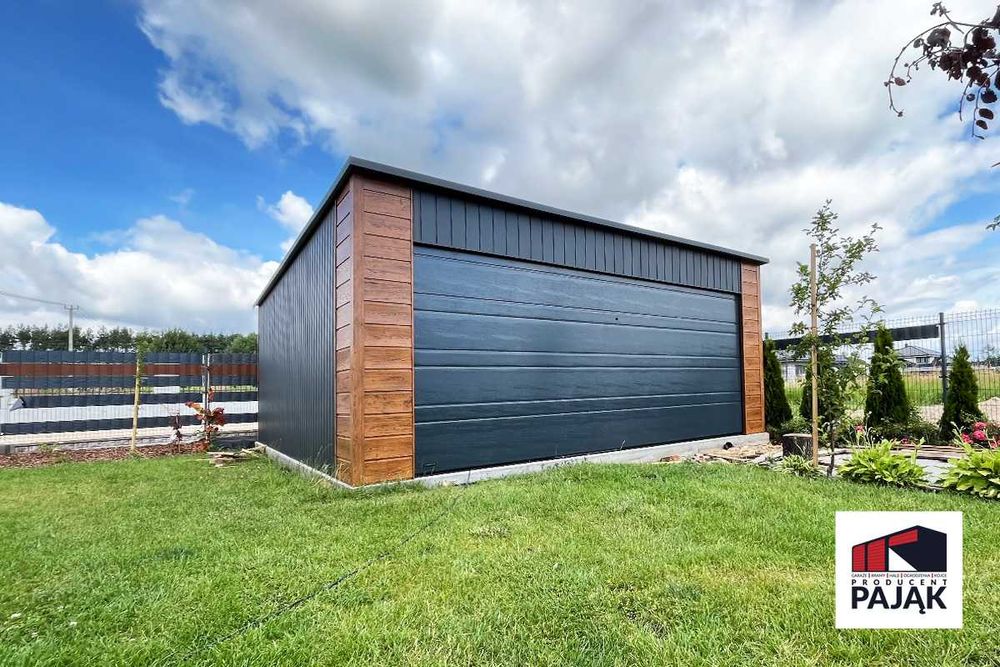 Garaże, wiata blaszana na maszyny rolnicze - dowolny wymiar