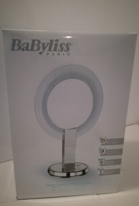 Espelho de Maquiagem com Aumento 3x -Baybliss