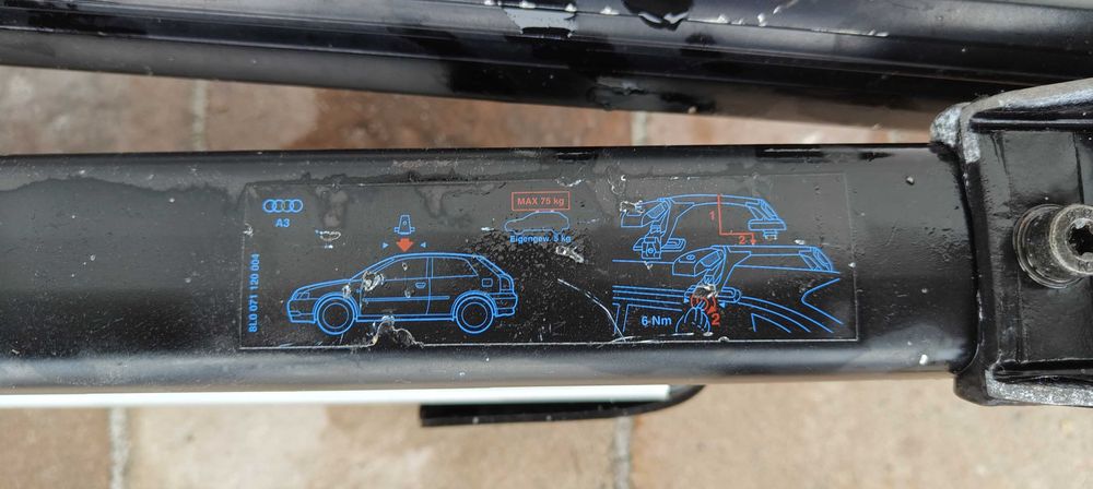 Oryginalny bagażnik dachowy Audi A3 8L  3D rok 1996 do 2003