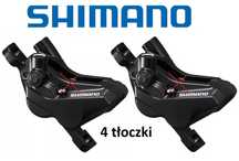 2 * NOWY Zacisk Shimano Deore BR-MT420 4 tłoczki przód tył bez klocków