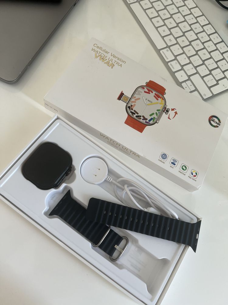Watch 4G ultra android z kamerą nowy idealny stan ekran nagrywanie