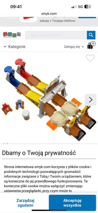 Tor blaze mega maszyny wyścig w błocie fisher price