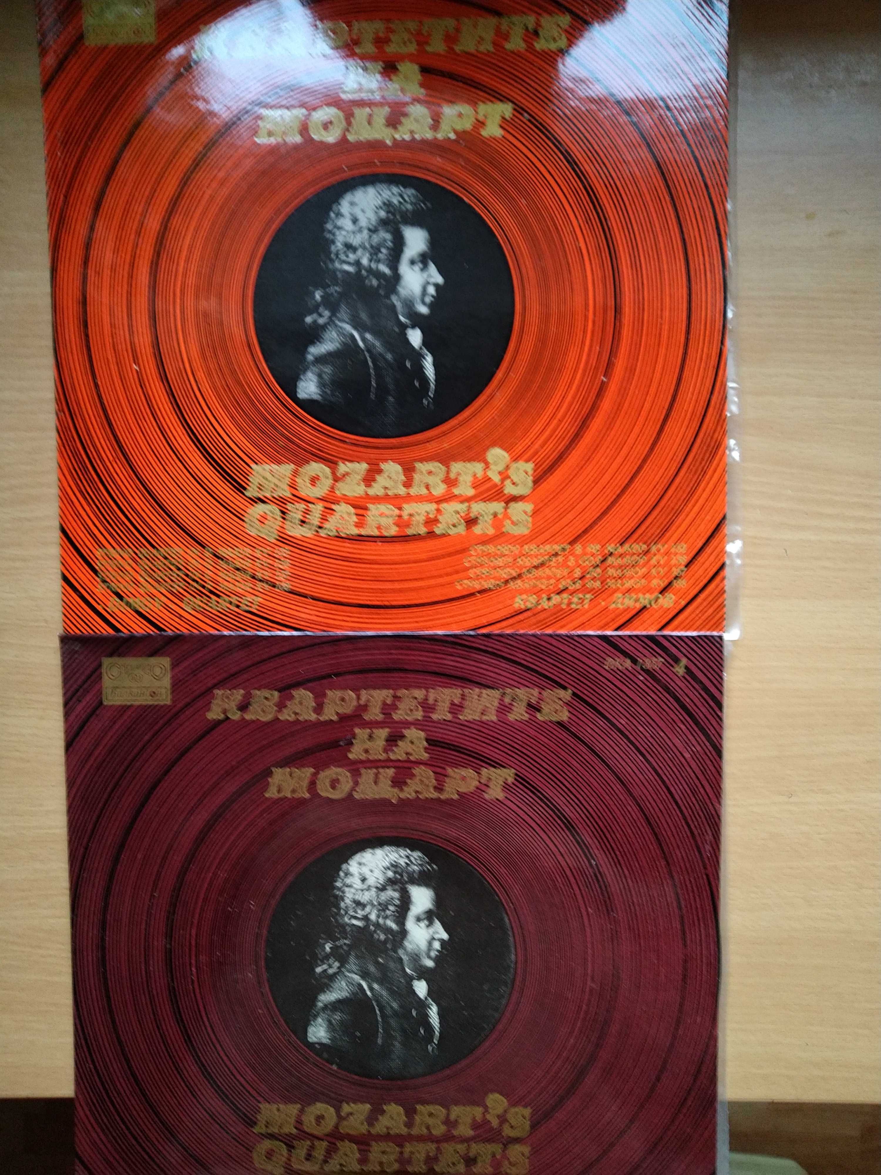 ваниловые грампластинки Моцарт