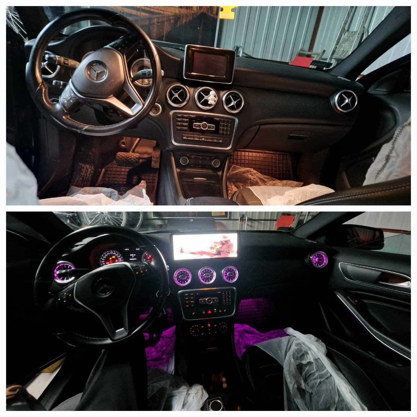 Oświetlenie Wnętrza Ambient/Ambiente Mercedes w205, audi a6c8, b9 inne