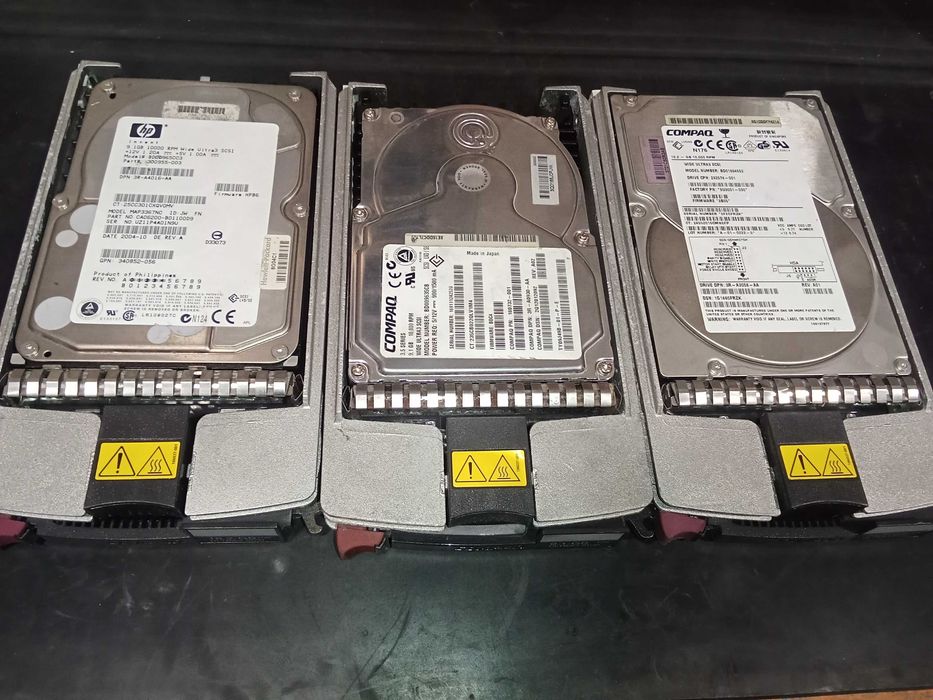 Discos SCSI Compaq HP 9.1GB