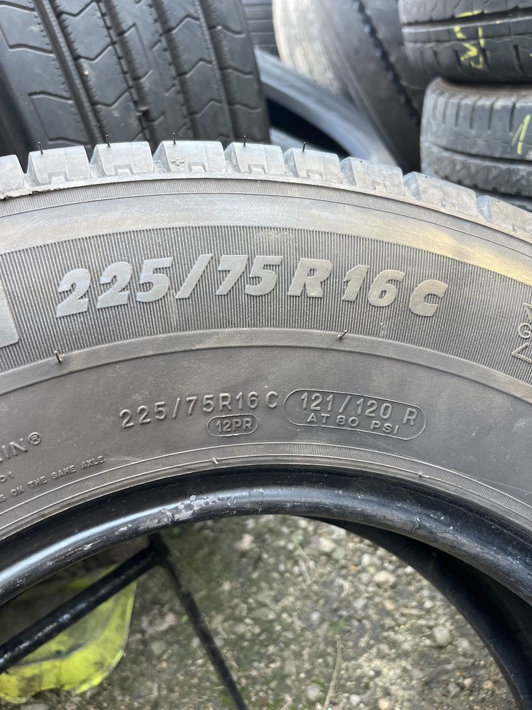 4x 225/75/16C Michelin Agilis 2019r IDEALNY STAN 8mm 4szt fvat
