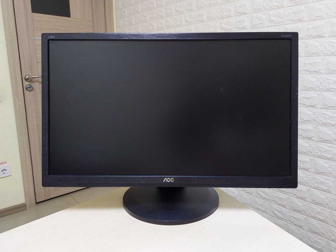 Монітор AOC E2460P 24" (1920x1080) TN, DVI, VGA, Audio 2x2W