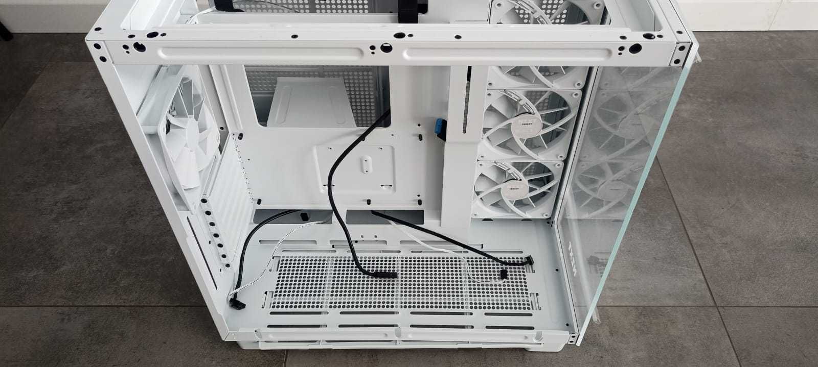Obudowa Midi Tower NZXT H9 Flow biała niekompletna