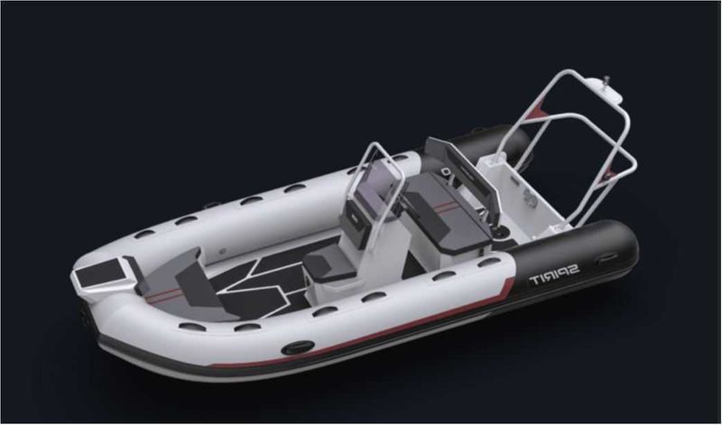 Rib AquaSpirit 450C (z centralną konsolą) PVC.