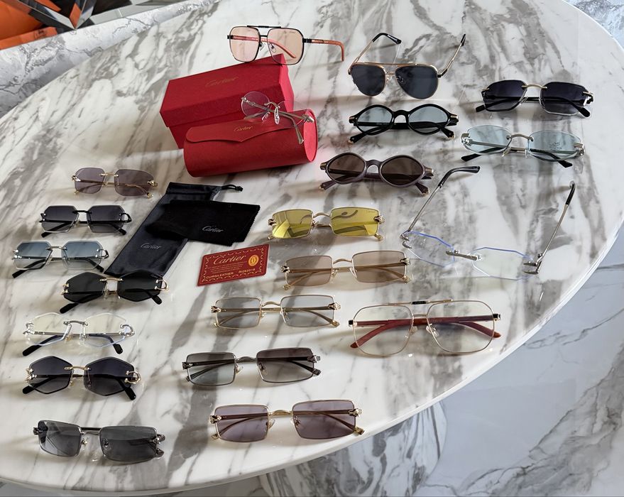 Солнцезащитные  очки cartier