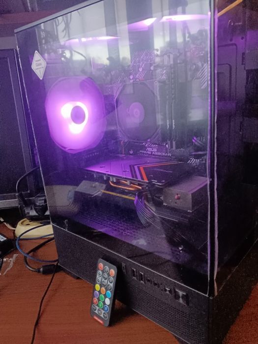 Ігровий ПК комп'ютер АМ4 Ryzen 5 5500/rx 5600xt/m2 480g/DDR 4 16g/ARGB