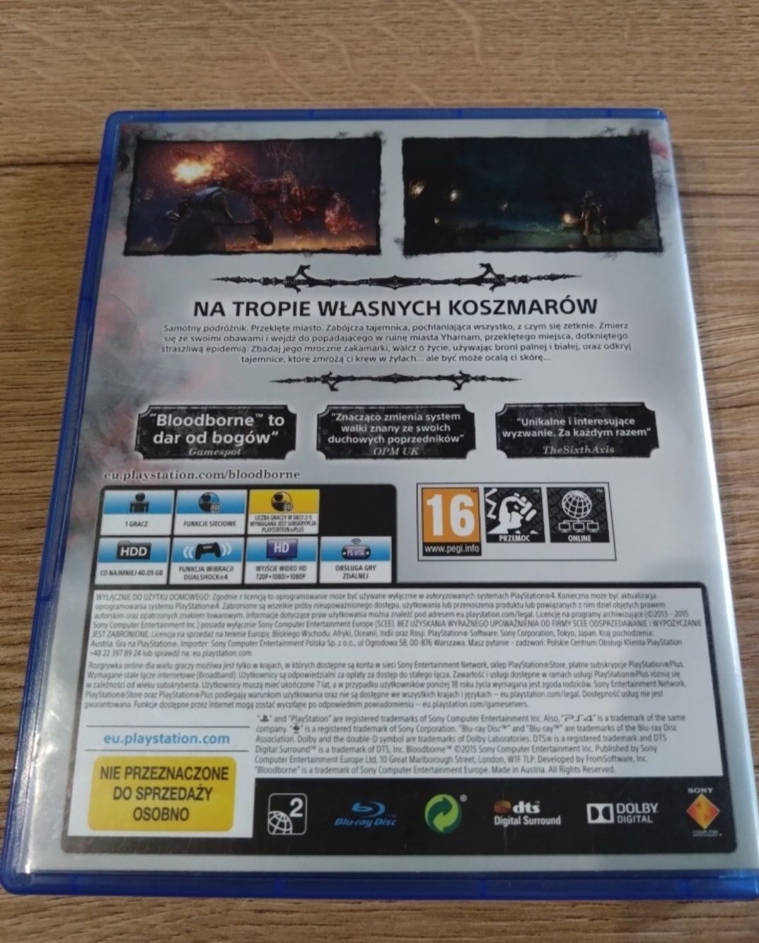 Bloodborne PL Sony PlayStation 4 (PS4)