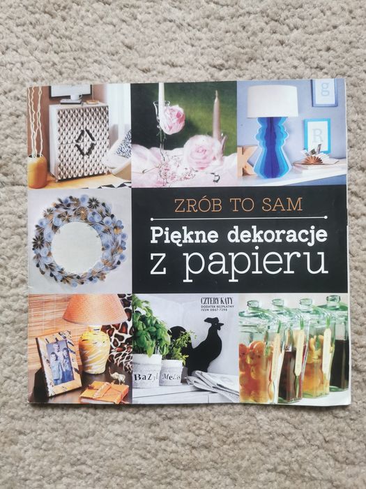 Zrób to sam dekoracje DIY z papieru gazetka
