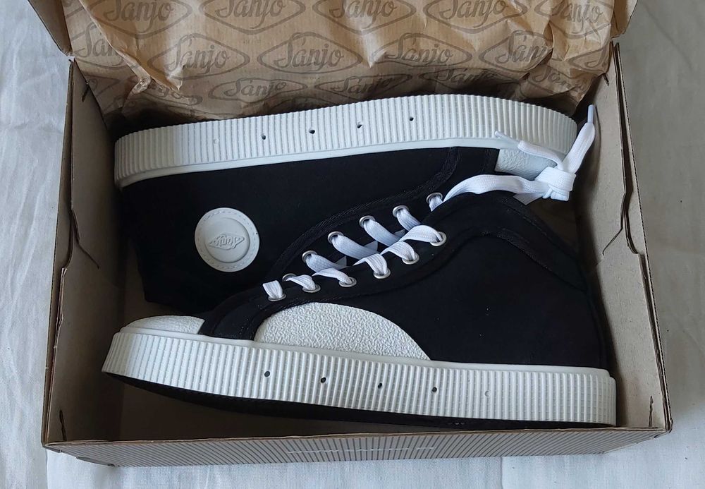 Ténis Sanjo K100, Preto, Tamanho 38, Originais, Novos
