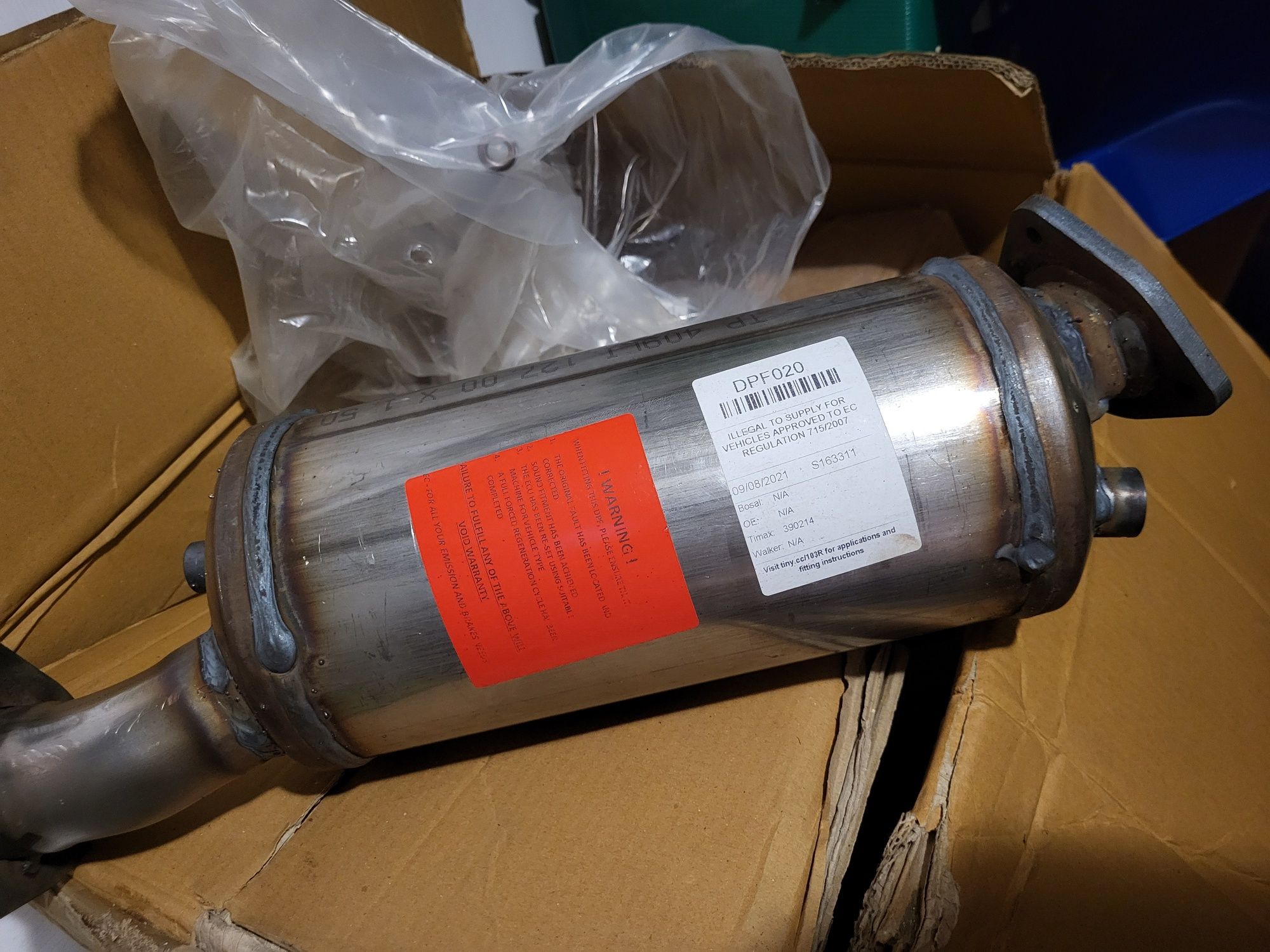 Nowy DPF Audi A4 B7 2.0 tdi BPW