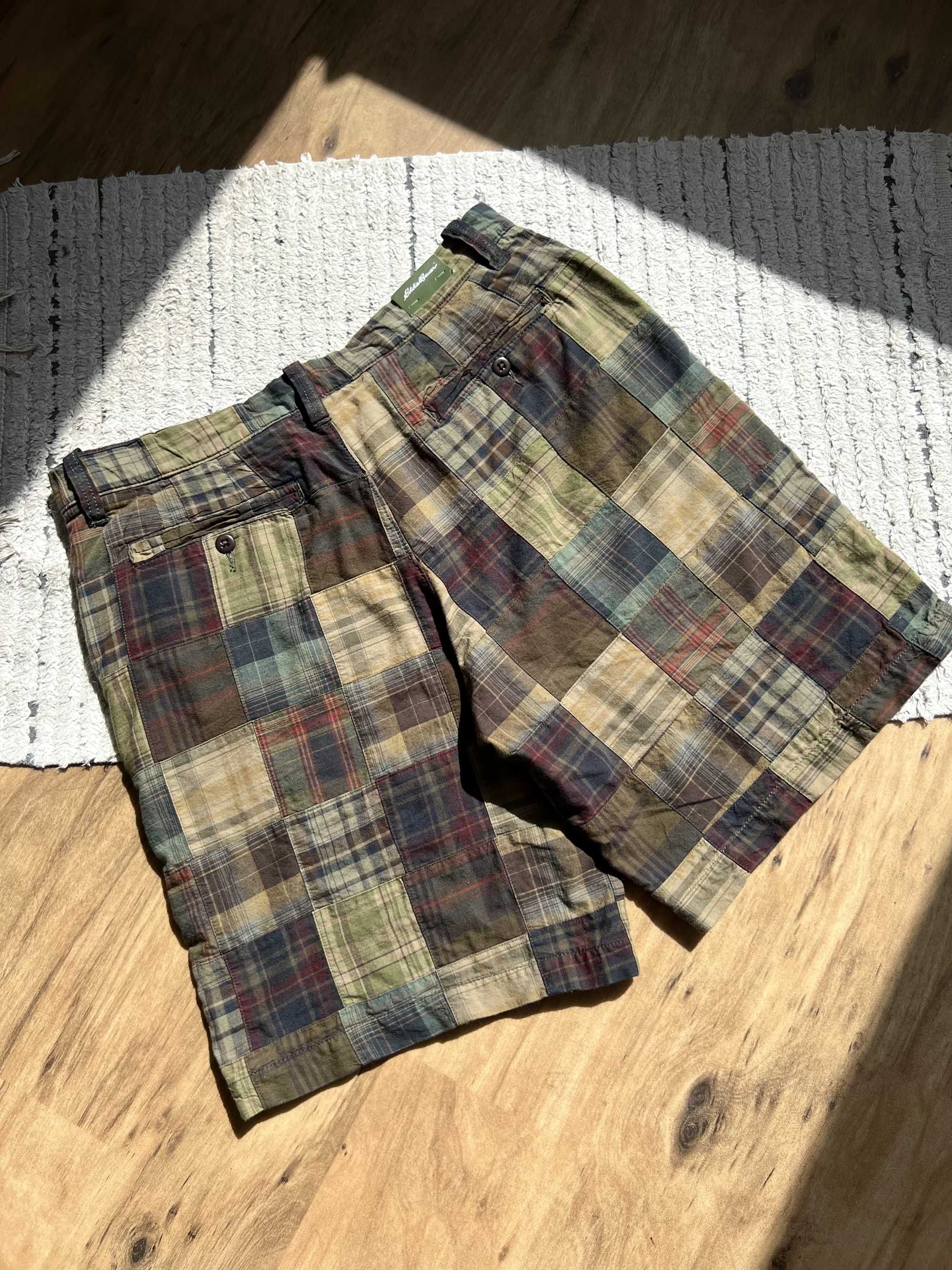 Нові шорти Eddie Bauer Patchwork Cotton Shorts