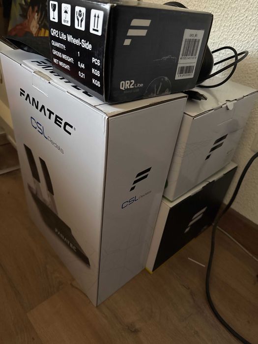 CSL DD McLaren Fanatec (Base, Volante e Pedais) & NextLevelRacing F-GT