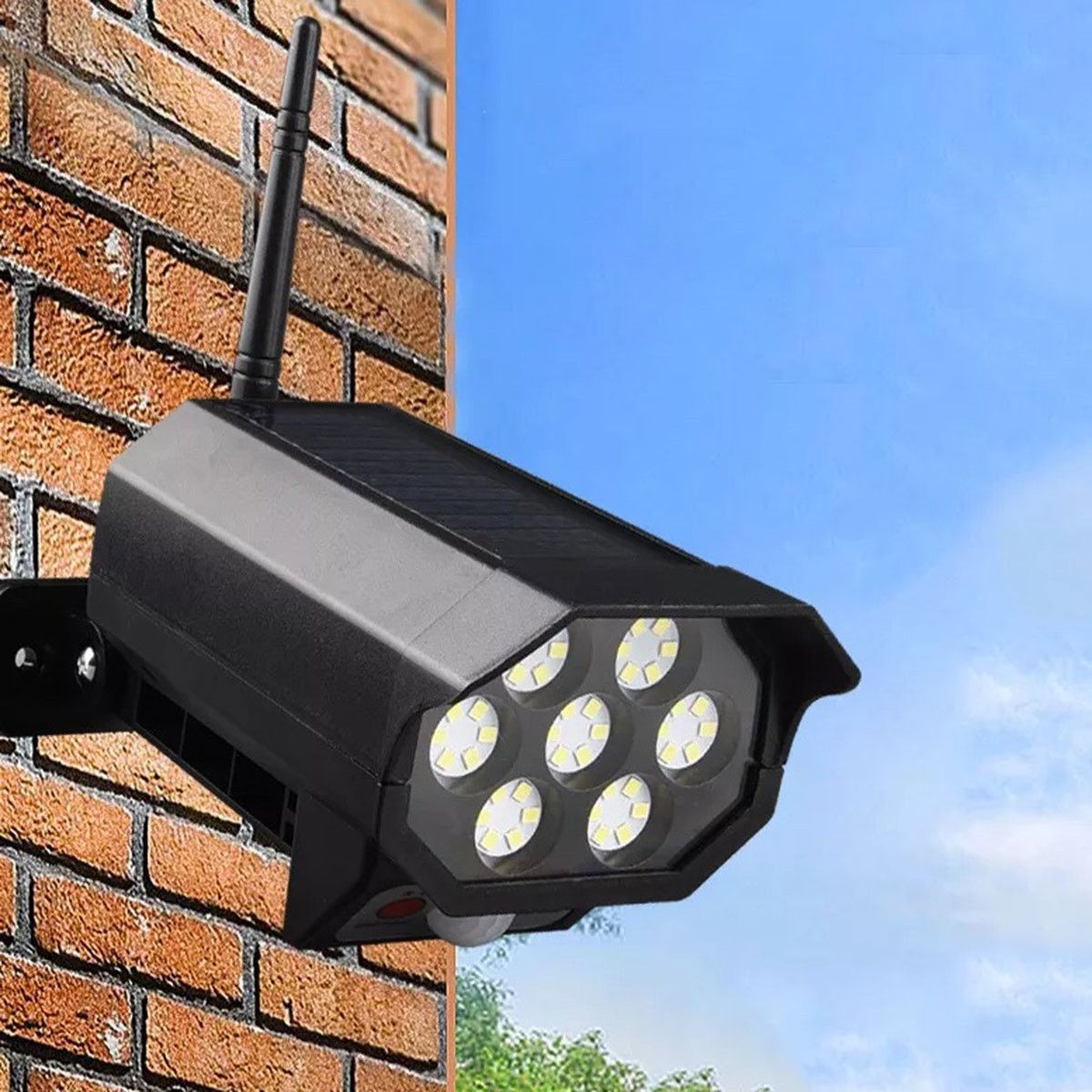 AK333 Lampa solarna LED atrapa kamery