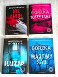 4x Mieczysław Gorzka Nie anioł + Iluzja + Totentanz + Martwy sad
