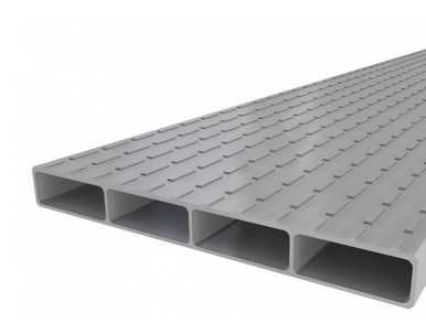 1 Alu Trap Najazd Przejazd Predluzka Najazdu Lawety 120x35x4cm 4T