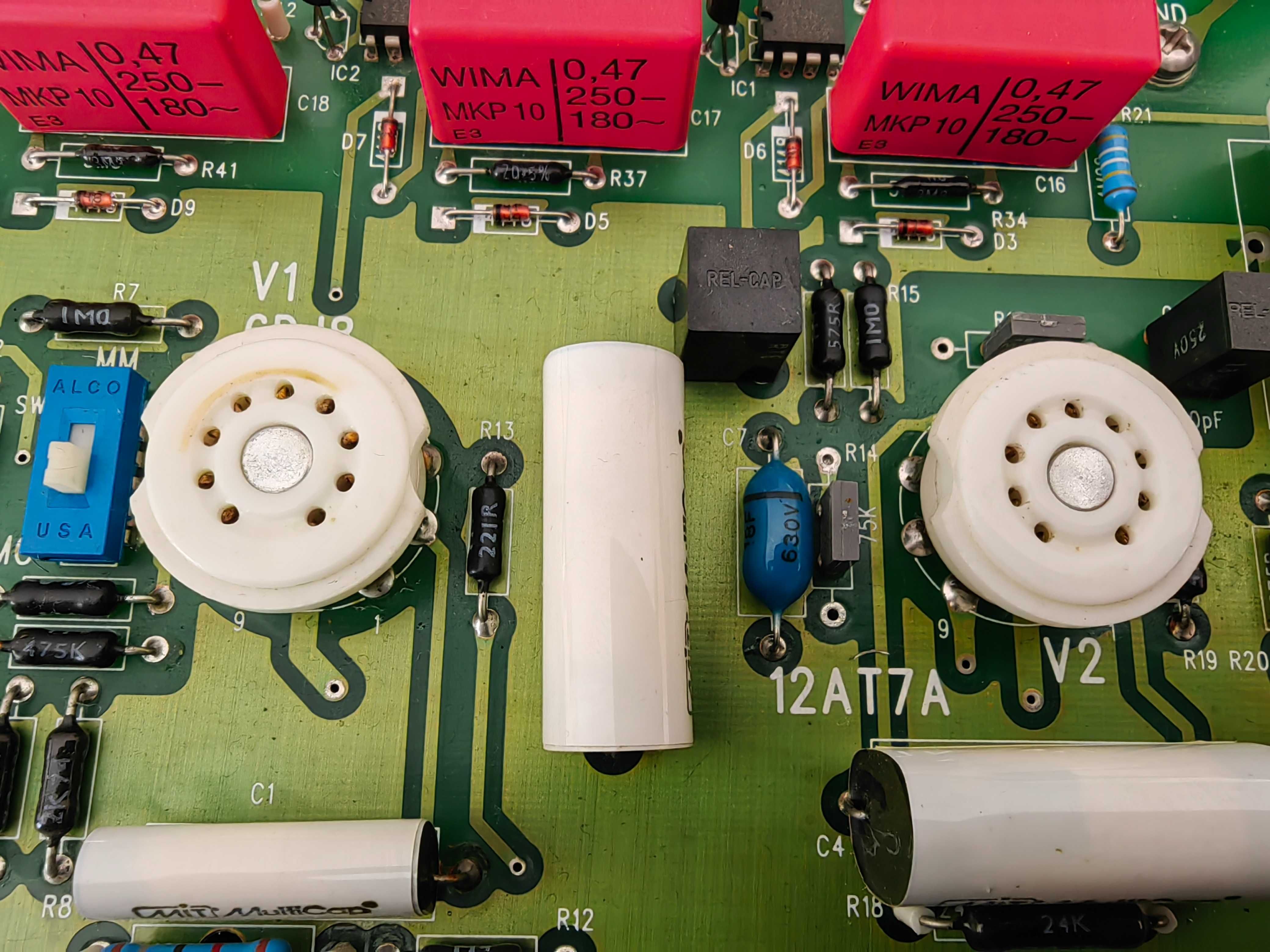 Sonic Frontiers SFP-1 Signature Phono Stage Tubes Serviced