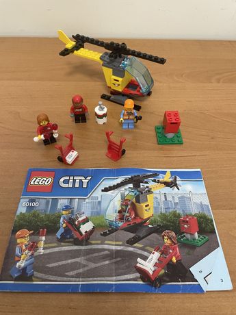 Lego city pocztowy 60100 helikopter