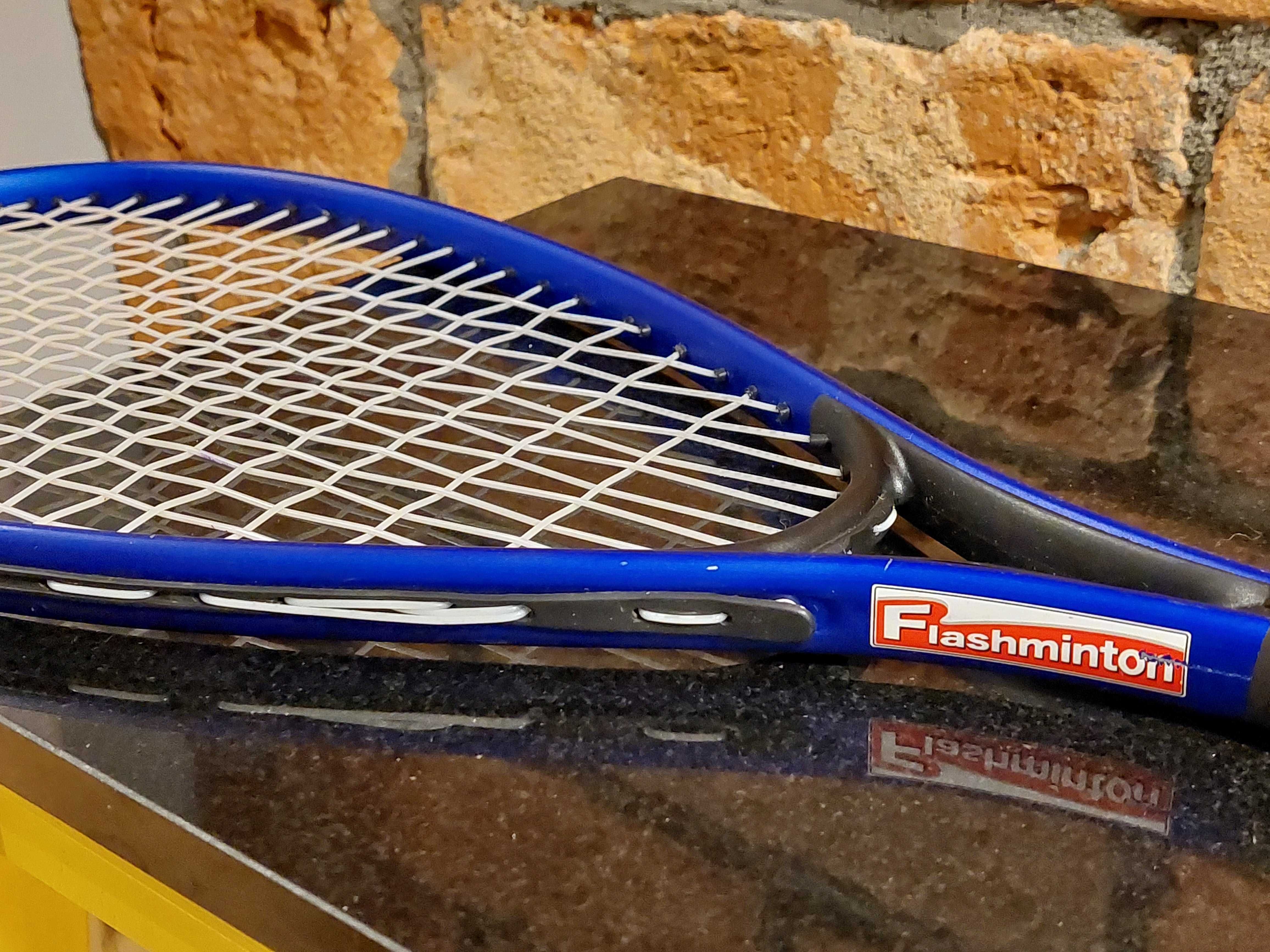 Rakieta paletka Squash Flashminton alumini lekka 220g oryg jak Nowa