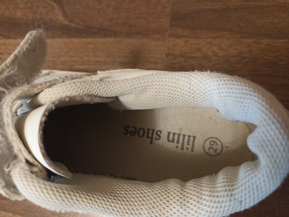 Мокасини Lilin shoes білого кольору