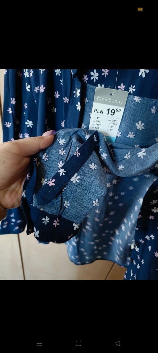 Koszula w kwiatki Sinsay