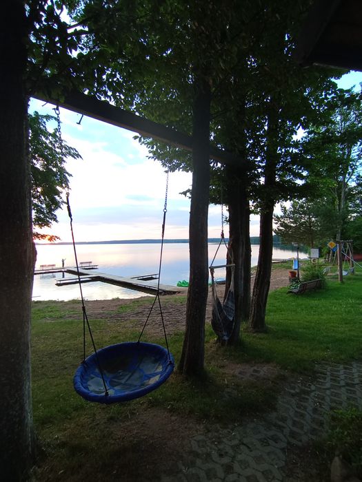 SYLWESTER Balia z gorącą wodą!  SAUNA! Kominek  Mazury