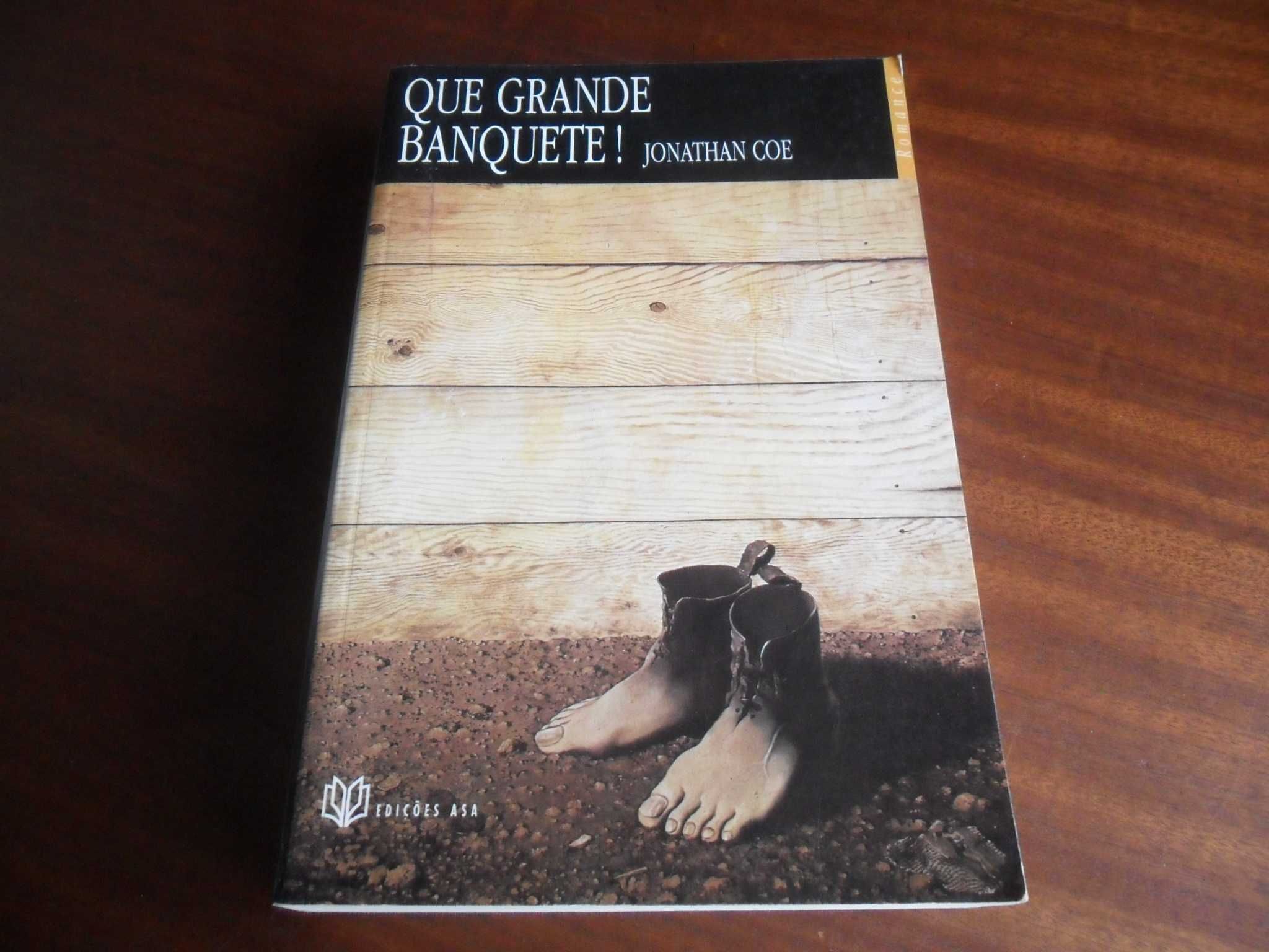 "Que Grande Banquete" de Jonathan Coe - 1ª Edição de 1995