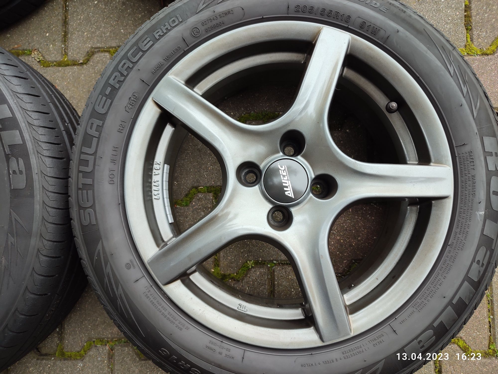 Felgi aluminiowe alufelgi Renault Dacia 4x100 7Jx16 ET35 Alutec